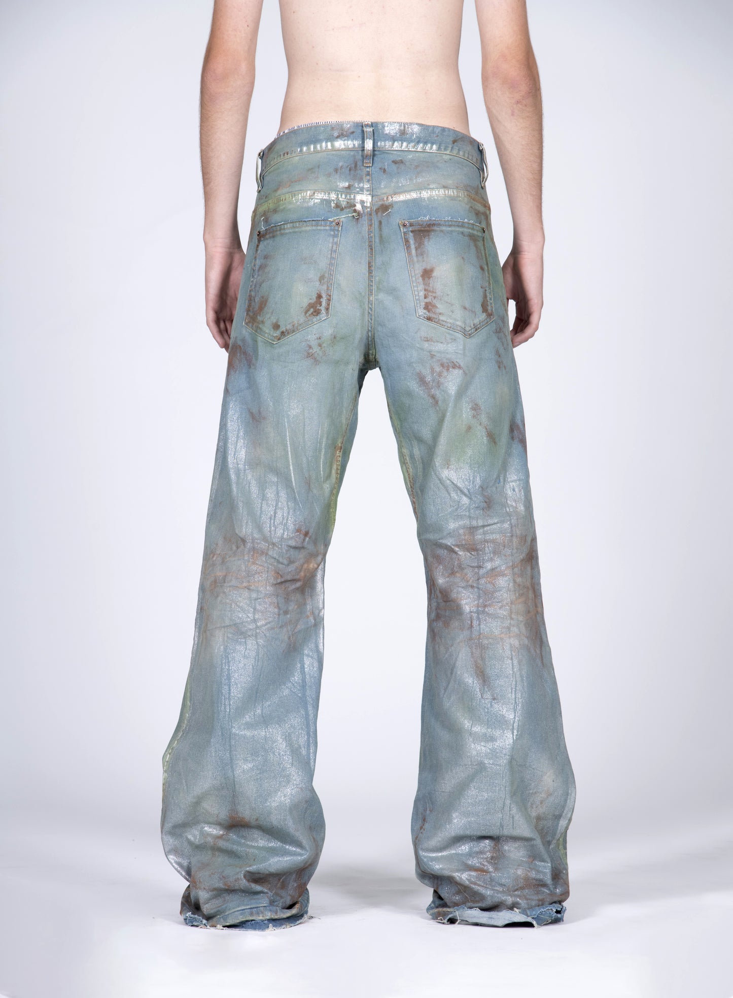 men's rusty steel baggy jeans preorder